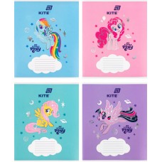 Зошит 12арк. кос. лін. "Kite" фольга + УФ лак Little Pony №LP26-235(25)(600)