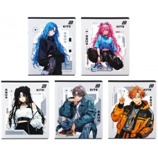 Зошит 24арк. кліт. "Kite" гібр. лак + УФ лак №K26-238-2(20)(320)