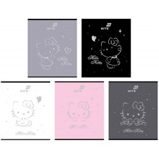 Зошит 24арк. кліт. "Kite" софт тач + фольга Hello Kitty №HK26-238-1(20)(320)