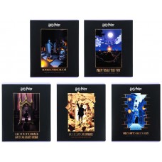 Зошит 48арк. кліт. "Kite" фольга + УФ лак Harry Potter №HP26-259(10)(200)