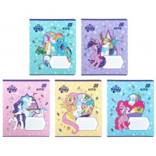 Зошит 12арк. кліт. "Kite" фольга + УФ лак Little Pony №LP26-232(25)(600)