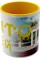 Чашка №3 "Музей Пирогова" з жовтою кольоровою ручкою та серединкою/НСВ/