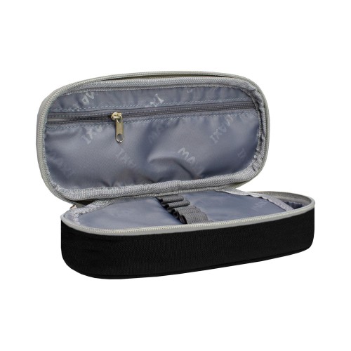 Пенал "Maxi" овальний з відворотом,20х9х5см,1від. №MX85548