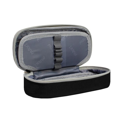 Пенал "Maxi" овальний з відворотом,20х9х5см,1від. №MX85548