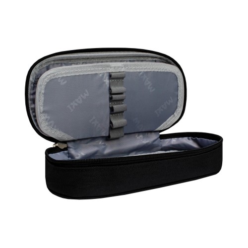 Пенал "Maxi" овальний з відворотом,20х9х5см,1від. №MX85549