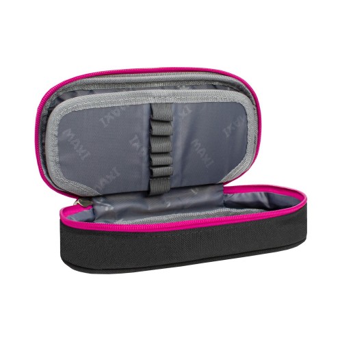 Пенал "Maxi" овальний з відворотом,20х9х5см,1від. №MX85551