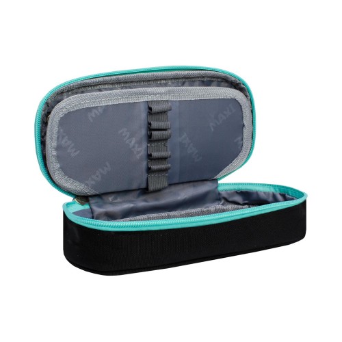 Пенал "Maxi" овальний з відворотом,20х9х5см,1від. №MX85553