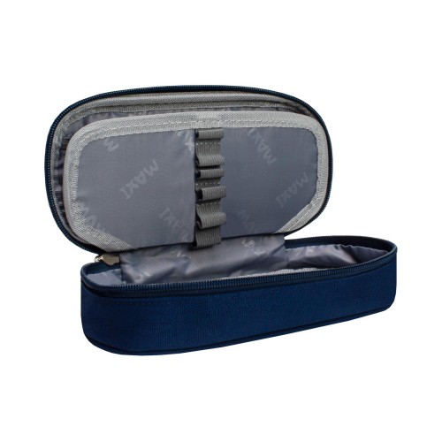 Пенал "Maxi" овальний з відворотом,20х9х5см,1від. №MX85554