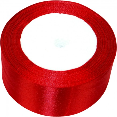 Стрічка атлас "Sindtex" 5смх23м червоний №АЛ5-026