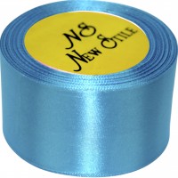 Стрічка атлас "Sindtex" 5смх23м блакитний №АЛ5-20