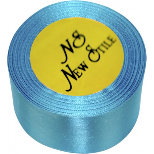 Стрічка атлас "Sindtex" 5смх23м блакитний №АЛ5-20