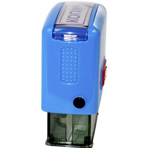 Оснастка для штампа пласт. 38х14мм Shiny №S-852 "Копія" (синя)