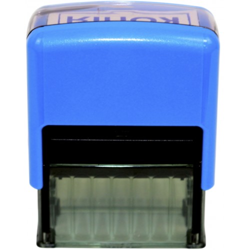 Оснастка для штампа пласт. 38х14мм Shiny №S-852 "Копія" (синя)