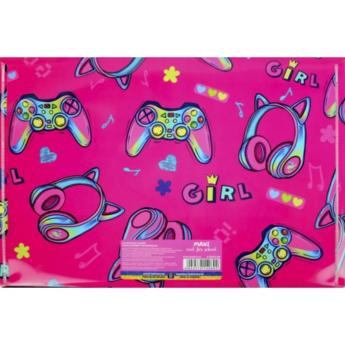 Папка-конверт CoolForSchool А4 3D на кнопке (12) CF32012-02