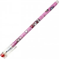 Ручка гел. "J.Otten" №8816 "Leaf" "пиши-стирай" 0,5мм синя mix(12)(144)(1728)