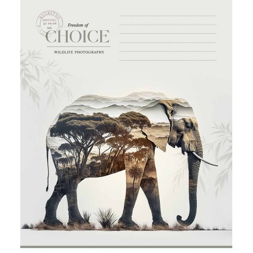 Зошит 18арк. кліт. Star " " ВД-лак №018-3633K(25)(250)