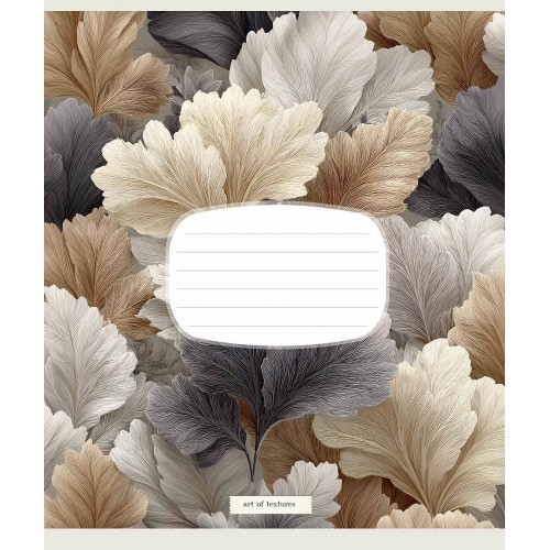 Зошит 18арк. кліт. Star "Art of textures" ВД-лак №018-3642K(25)(250)