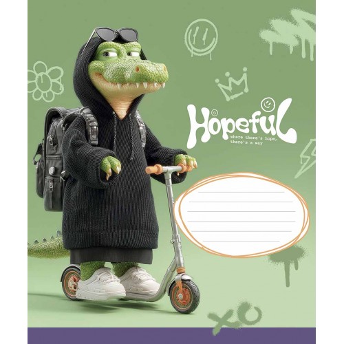 Зошит 18арк. кліт. Star "" ВД-лак №018-3661K(25)(250)