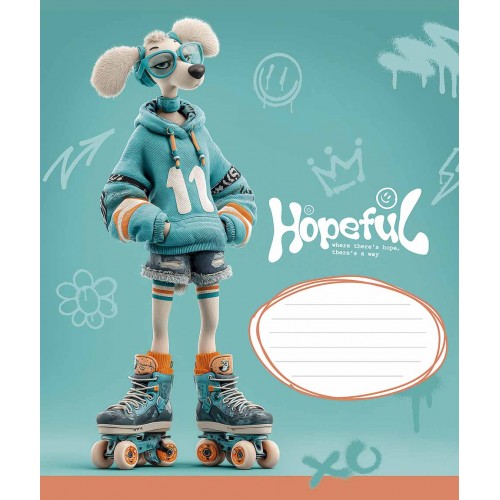 Зошит 18арк. кліт. Star "" ВД-лак №018-3661K(25)(250)