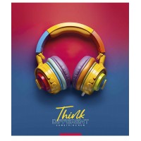 Зошит 96арк. лін. Star "Think different" (дівч.) УФ-лак №096-3395L(5)(60)