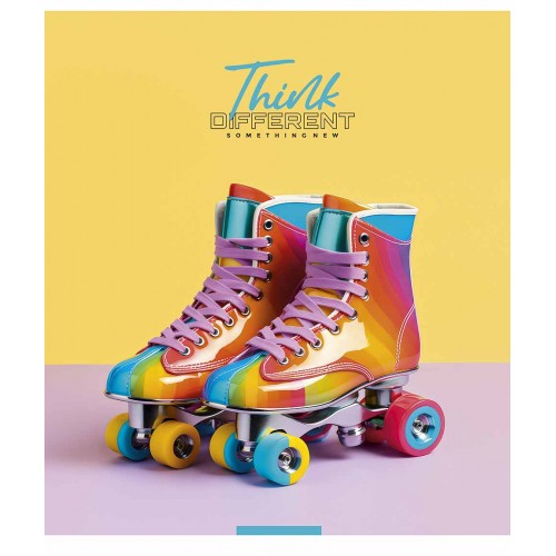 Зошит 96арк. лін. Star "Think different" (дівч.) УФ-лак №096-3395L(5)(60)