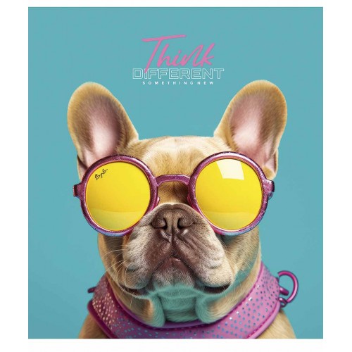 Зошит 96арк. лін. Star "Think different" (дівч.) УФ-лак №096-3395L(5)(60)