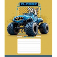 Зошит 12арк. кліт. Star "Cool Trucks" ВД-лак №012-3682K(25)(250)