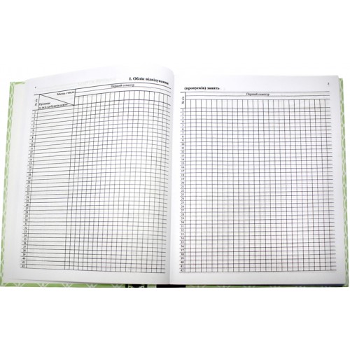 Класний журнал 1-4 класів тв.обкл. 272ст.(10)
