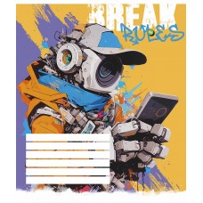 Зошит 12арк. лін. Star "Break the rules" виб.УФ-лак №012-3492L(30)(360)