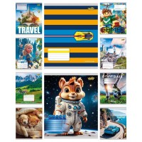 Зошит 12арк. лін. /ТВ/ "12ЛВ МІКС-4" №ТА62109(25)(600)