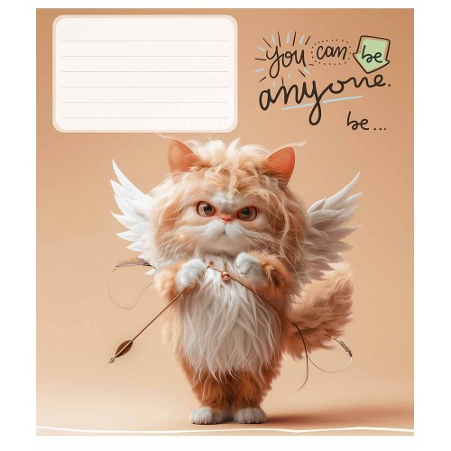 Зошит 12арк. лін. Школярик "You can be anyone" ВД-лак №012-3436L(30)(300)