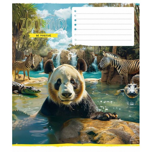 Зошит 12арк. лін. Школярик ВД-лак №012-3472L(30)(300)