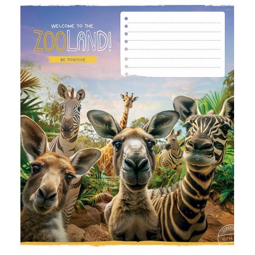 Зошит 12арк. лін. Школярик ВД-лак №012-3472L(30)(300)