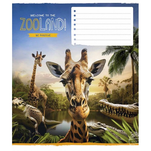 Зошит 12арк. лін. Школярик ВД-лак №012-3472L(30)(300)