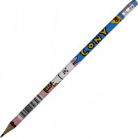 Олівець гр. "Yes" №280642 Line Friends. Sally and Cony круг.з гумкою,в пласт.тубі(36)(540)