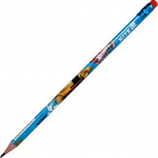 Олівець гр. "Kite" №HW25-046 Hot Wheels з гумкою,тригран.,в тубі(36)(432)