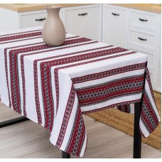 Скатертина вишита з укр. орнаментом 120х150см (анс1-1-12)