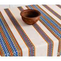 Скатертина вишита з укр. орнаментом 180х150см (рнд1-12-18)