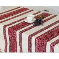 Скатертина вишита з укр. орнаментом 180х150см (мст1-1-18)