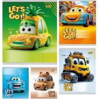 Зошит 12арк. лін. /ТВ/ "Авто" №ТА62104(25)(600)