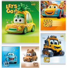 Зошит 12арк. лін. /ТВ/ "Авто" №ТА62104(25)(600)