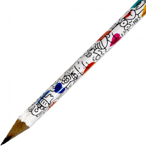 Олівець гр. "Yes" №280627 Stand with Ukraine HB трикутн. з гумкою,в пласт. тубі(36)(540)