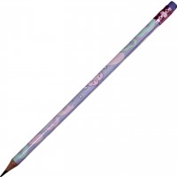 Олівець гр. "Kite" №K24-056-2 Rainbow Catcorn з гумкою,в тубі(36)(432)