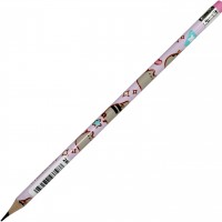 Олівець гр. "Yes" №280676 Pusheen. Rainbow HB круг. з гумкою,в пласт. тубі(36)(540)