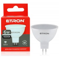Лампа "Etron Light Power" LED 1-ELP-846 G48,5 6Вт. 4000K GU5,3(10)