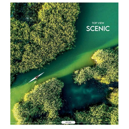 Зошит 60арк. кліт. Star "Top view scenic" УФ-лак №060-3694K(10)(100)