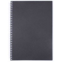 Блокнот пруж. А5 80арк. кліт. пласт. "Economix" №N20220-01