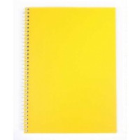 Блокнот пруж. А5 80арк. кліт. пласт. "Economix" №N20220-05