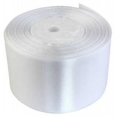 Стрічка атлас "Sindtex" 5смх23м біла №АЛ5-001