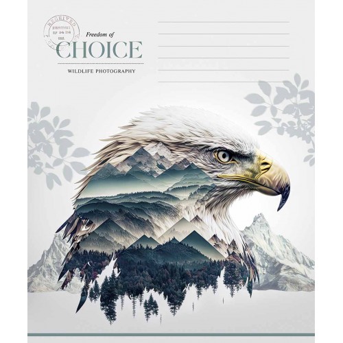 Зошит 24арк. кліт. Star ВД-лак №024-3633K(25)(200)